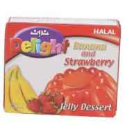 DELIGHT JELLY DESERT BANANA & STRAWBERRY 85 GM