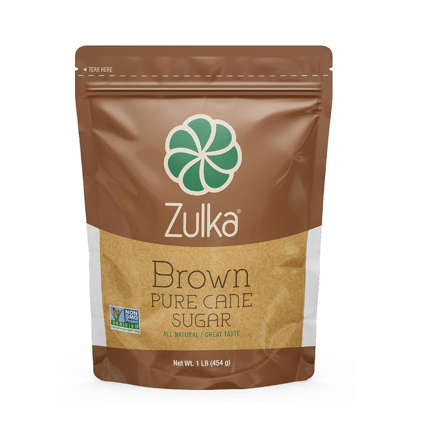 Zulka Brown Pure Cane Sugar 1 LBS