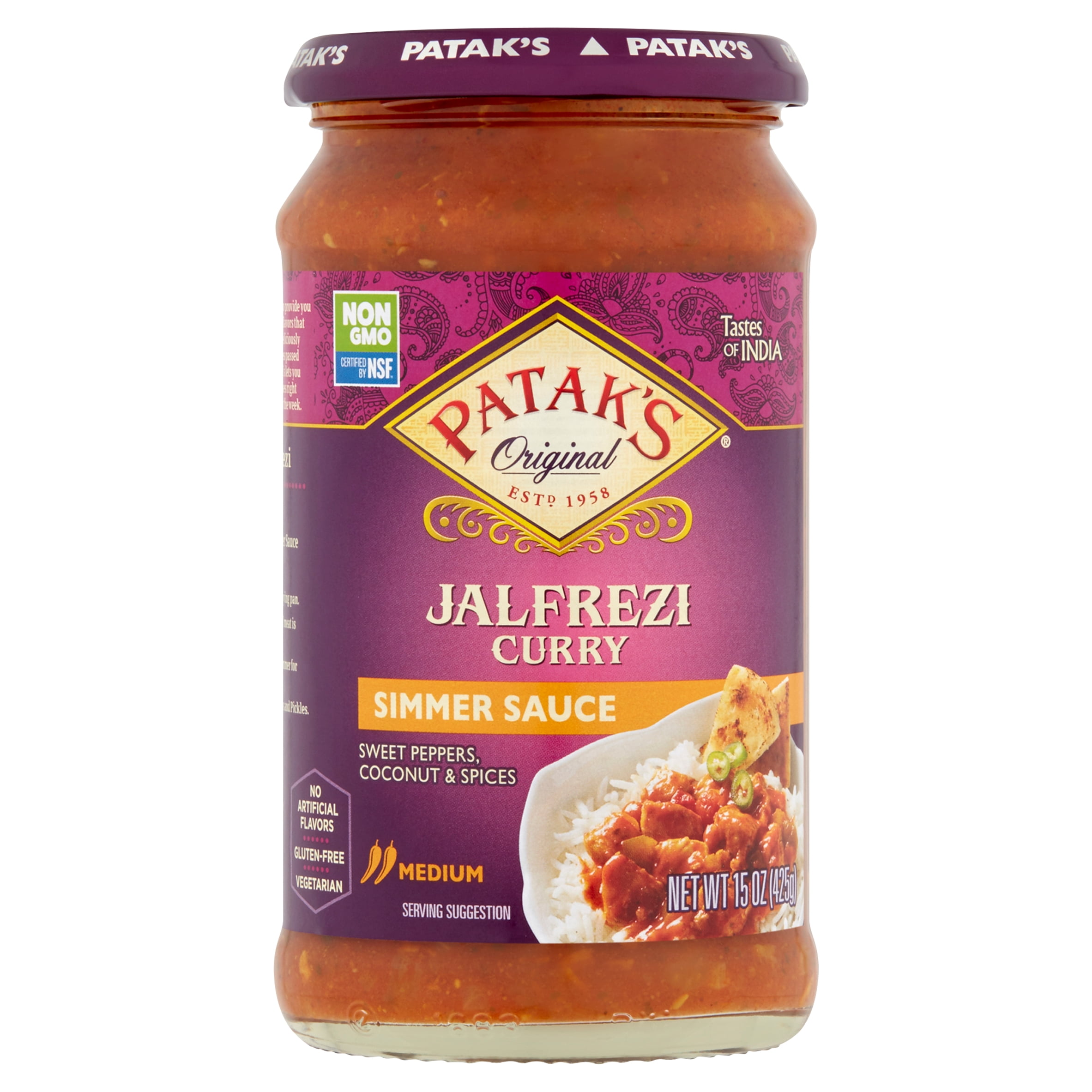 P.JALFREZI CURRY SAUCE 15 OZ