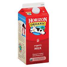 MILK HORIZON ORGANIC WHOLE 4.17 LBS