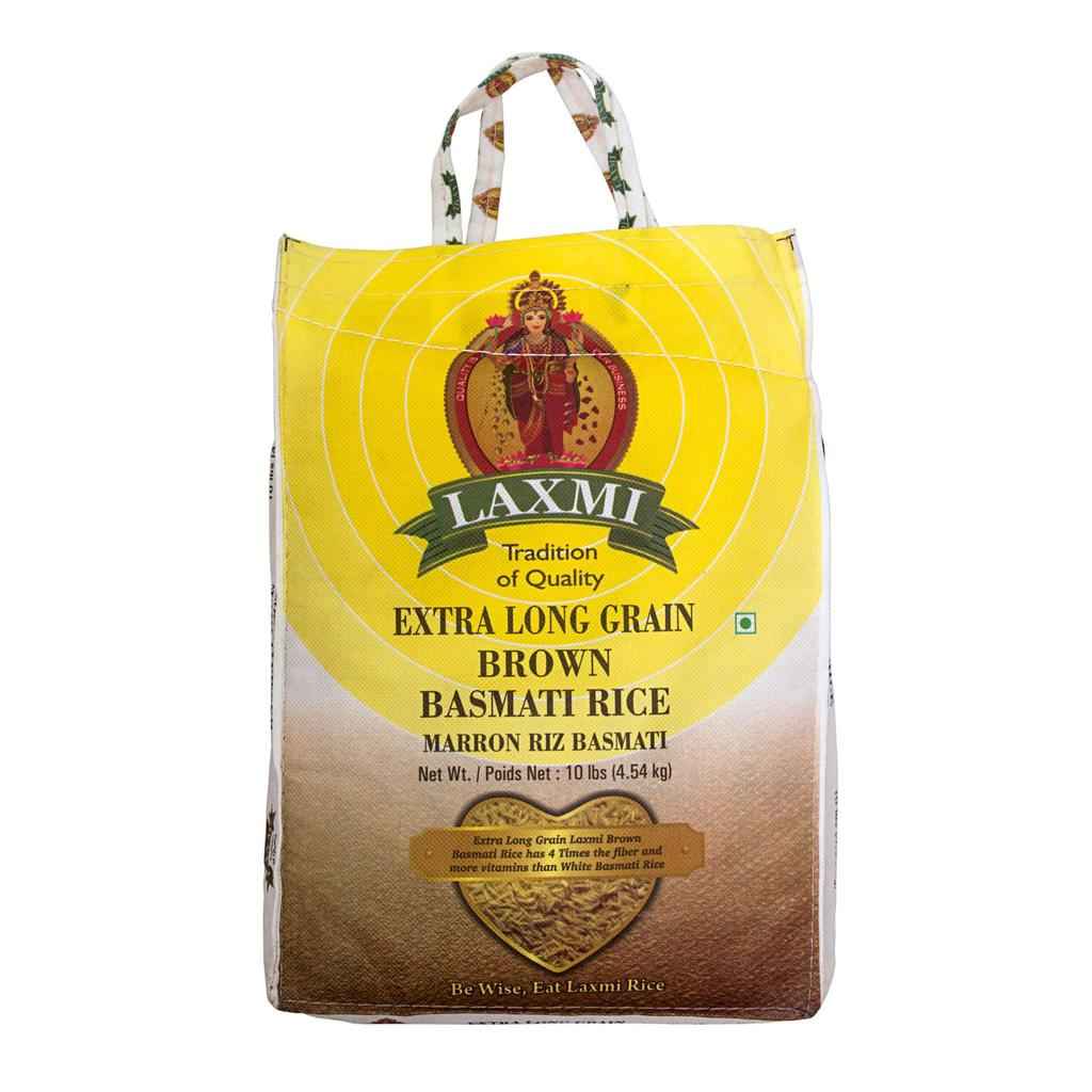 LAXMI BROWN BASMATI 10 LBS
