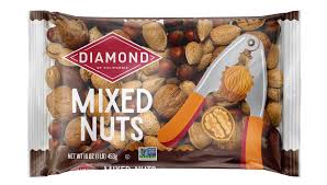 Diamond In Shell:Mixed Nuts 16 OZ