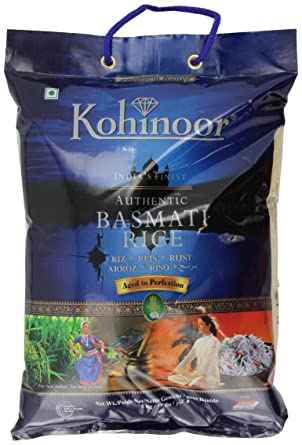 KOHINOOR PLATINUM BASMATI RICE 10 LBS