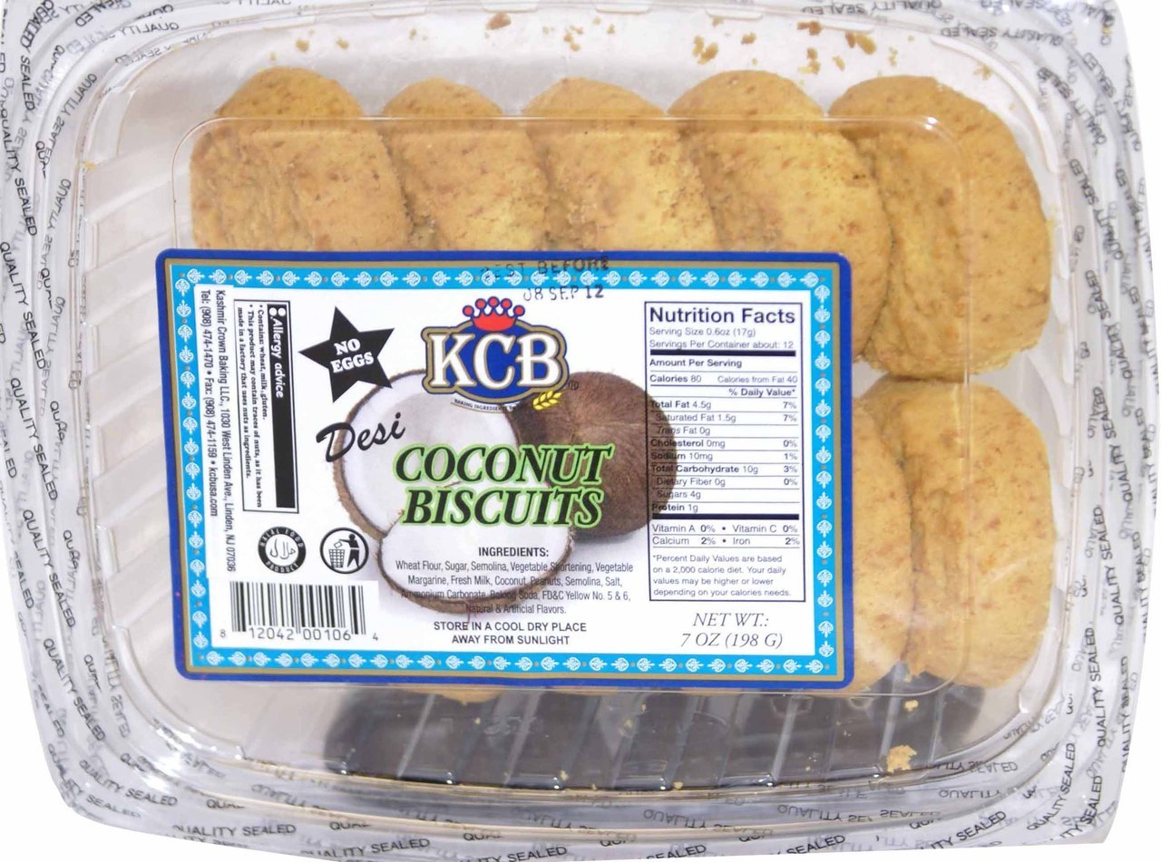 KCB COCONUT BISCUIT 0.75 LBS