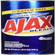 AJAX WITH BLEACH POWDER CLEANER 21 OZ