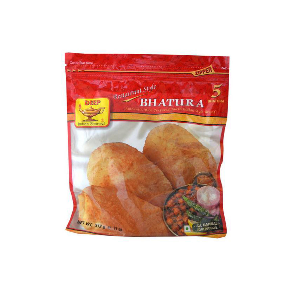 Deep Bhatura  5 PCs