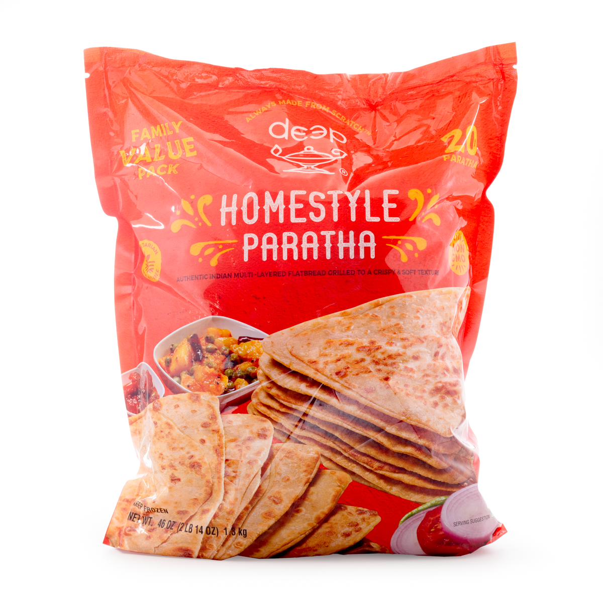 Deep Homestyle Paratha  20 PCs