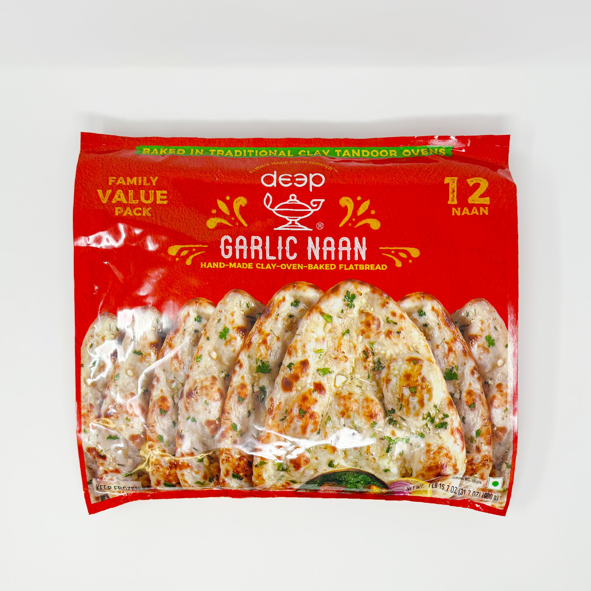 Deep Tandoori Naan Family Pack 48 OZ