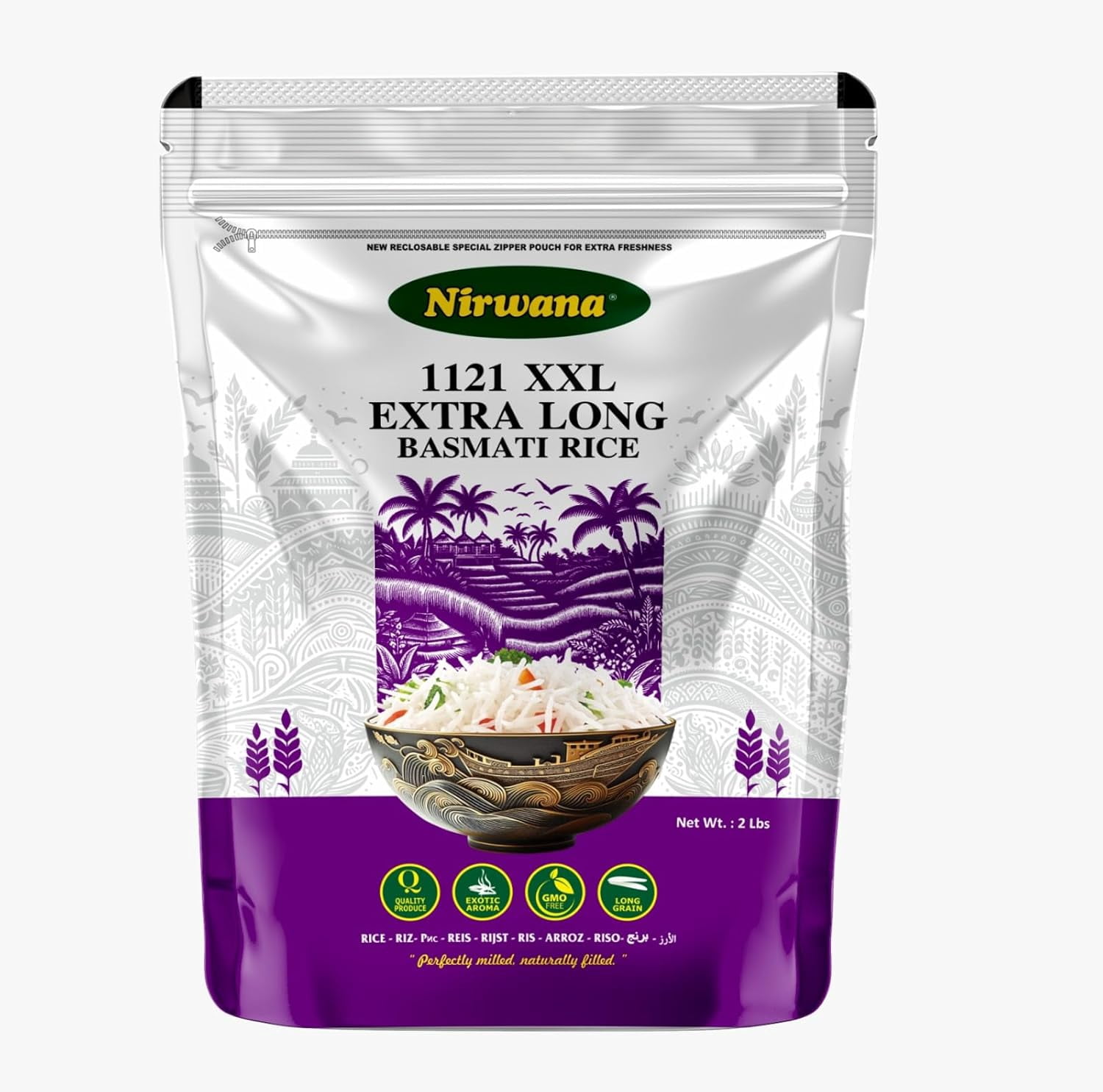 Nirwana Basmati Rice Extra Long 2 LBS