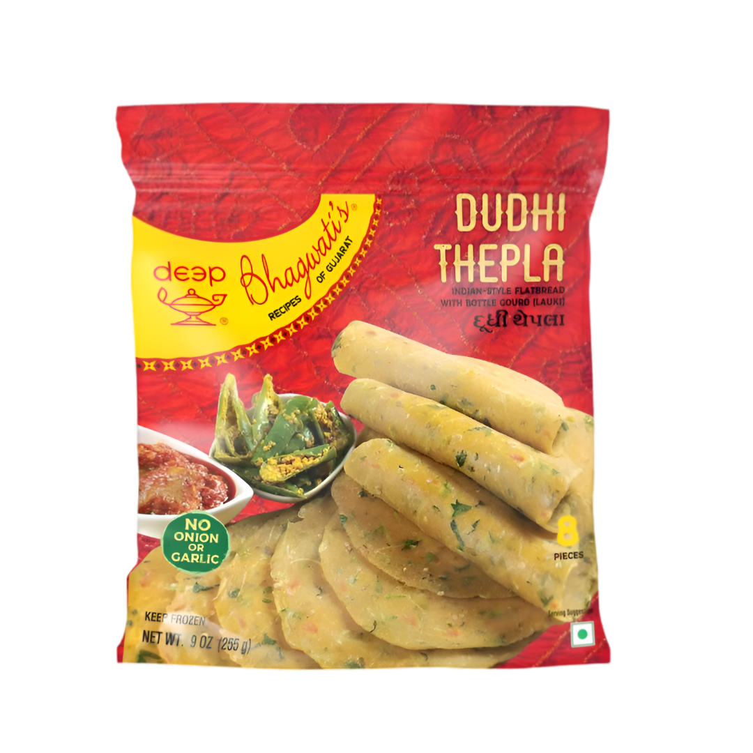 Bhagwatis Dudhi Thepla No Onion No Garlic 255 GM
