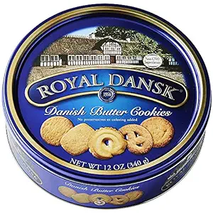 DANISH STYLE BUTTER COOKIES 340 GM
