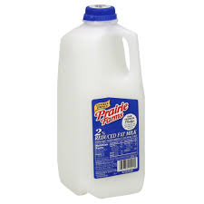 Prairie Farms 2% Milk 0.5 GALLON