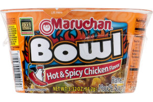 Maruchan Ramen Bowl Hot & Spicy Noodle Soup 94 GM