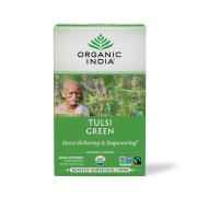 ORGANIC INDIA TULSI GREEN TEA BAGS 34.2 GM