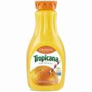 TROPICANA NO PLUP ORANGE JUICE 12 OZ