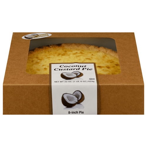 COCONUT CUSTARD PIE 22 OZ