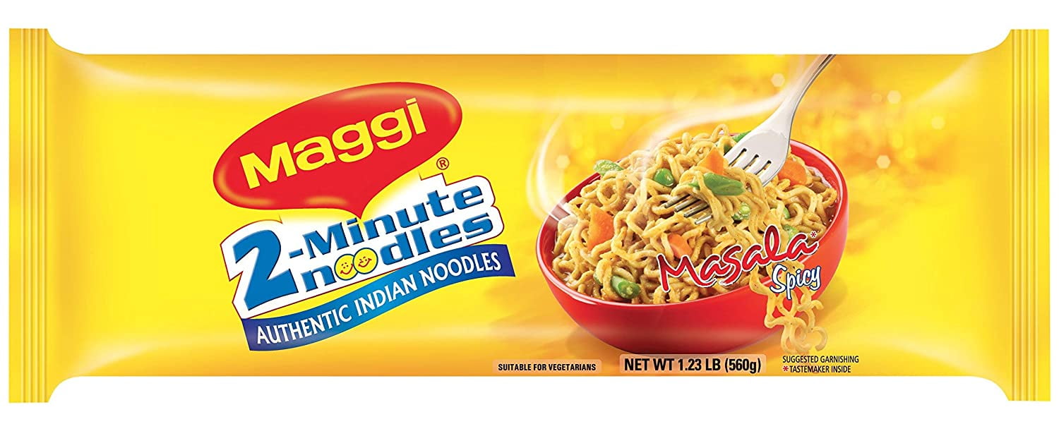 Maggi Masala Noodles 8 Export Pack 1.23 LBS