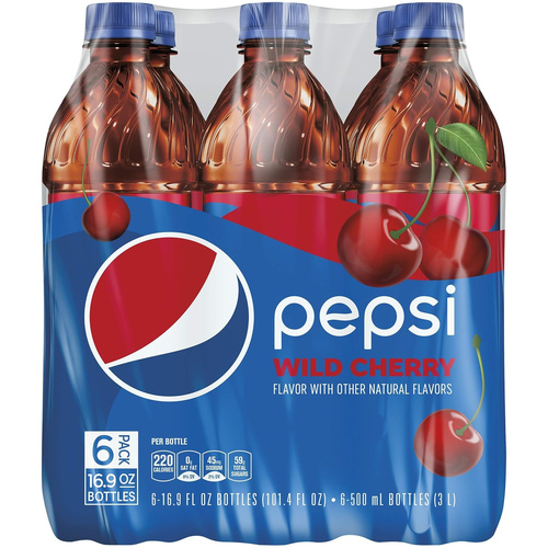 PEPSI CHERRY 6PACK 16.9OZ NRB 101.4 OZ