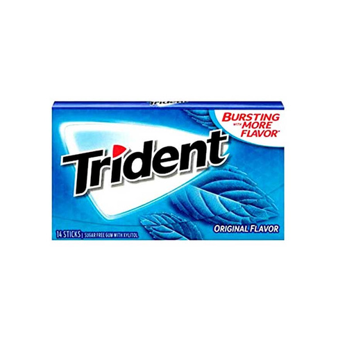 TRIDENT ORIGINAL GUM 14 PCS