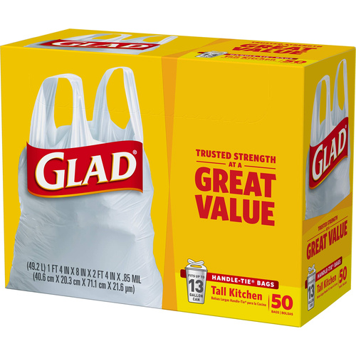 GLAD Trash Bags 4 COUNT