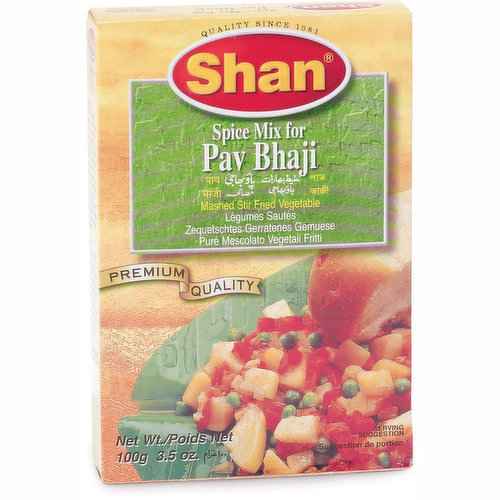 Shan Pav Bhaji Mix 3.52 OZ