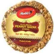 MUKKIS PEANUT GAZAK CHIKKI 400 GM