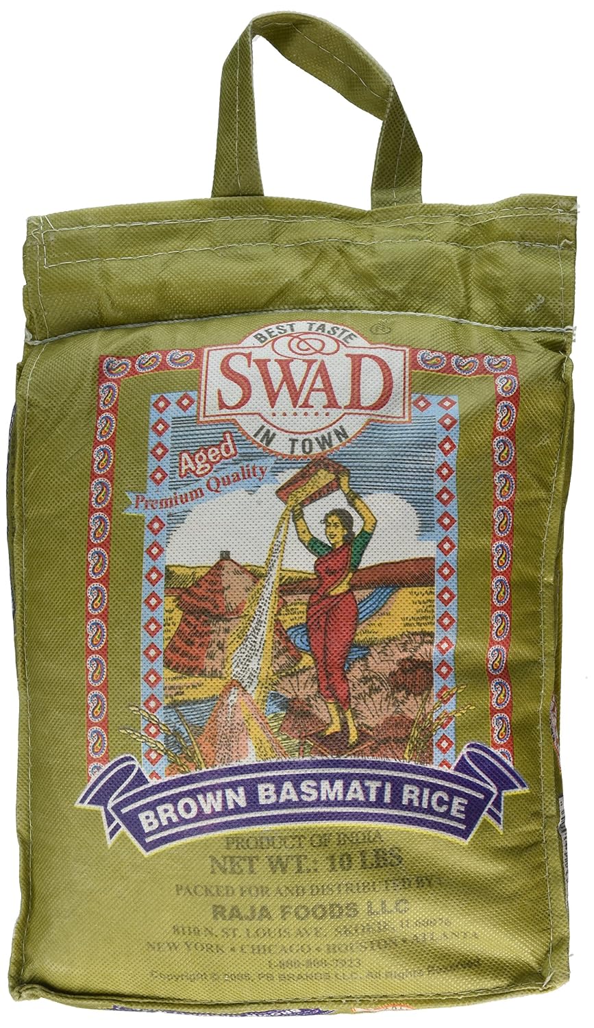 Swad Brown Basmati Rice 10lb 10 LBS