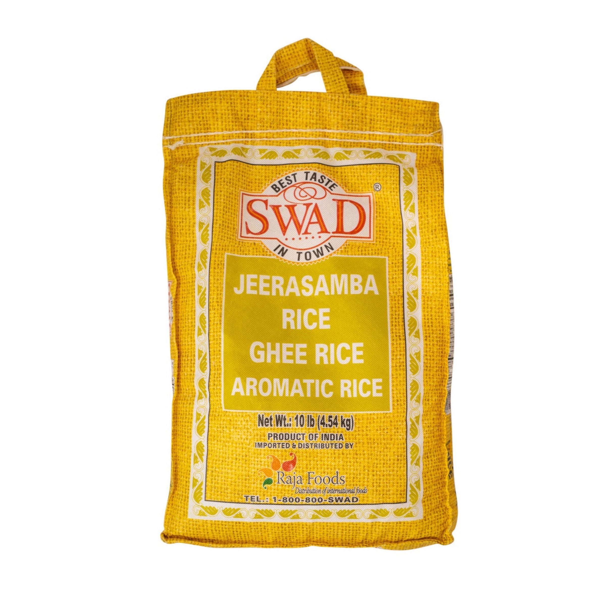 Swad Jeerasamba Rice 10 LBS
