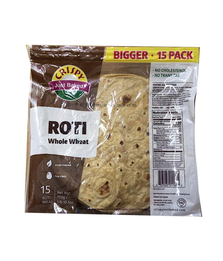 Crispy Roti Whole Wheat 750 GM
