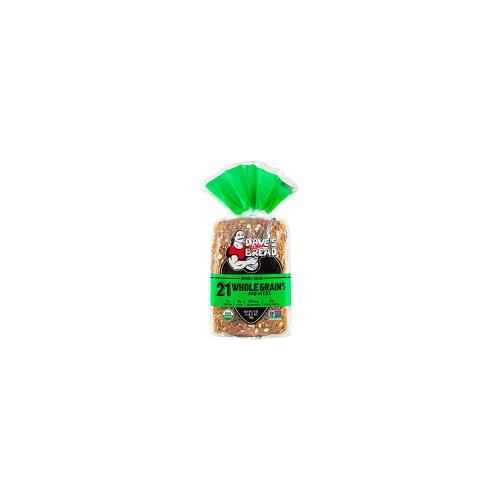 DAYE'S ORGANIC BREAD: 21 WHOLE GRAIN AND SEEDS 765 GM