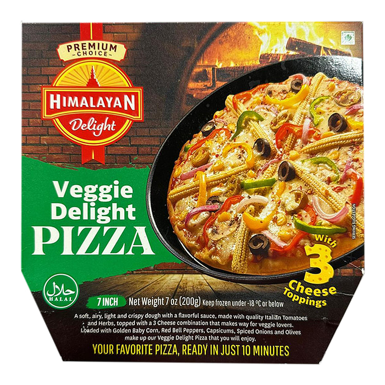 Himalayan Veggie Delight Pizza 200 GM