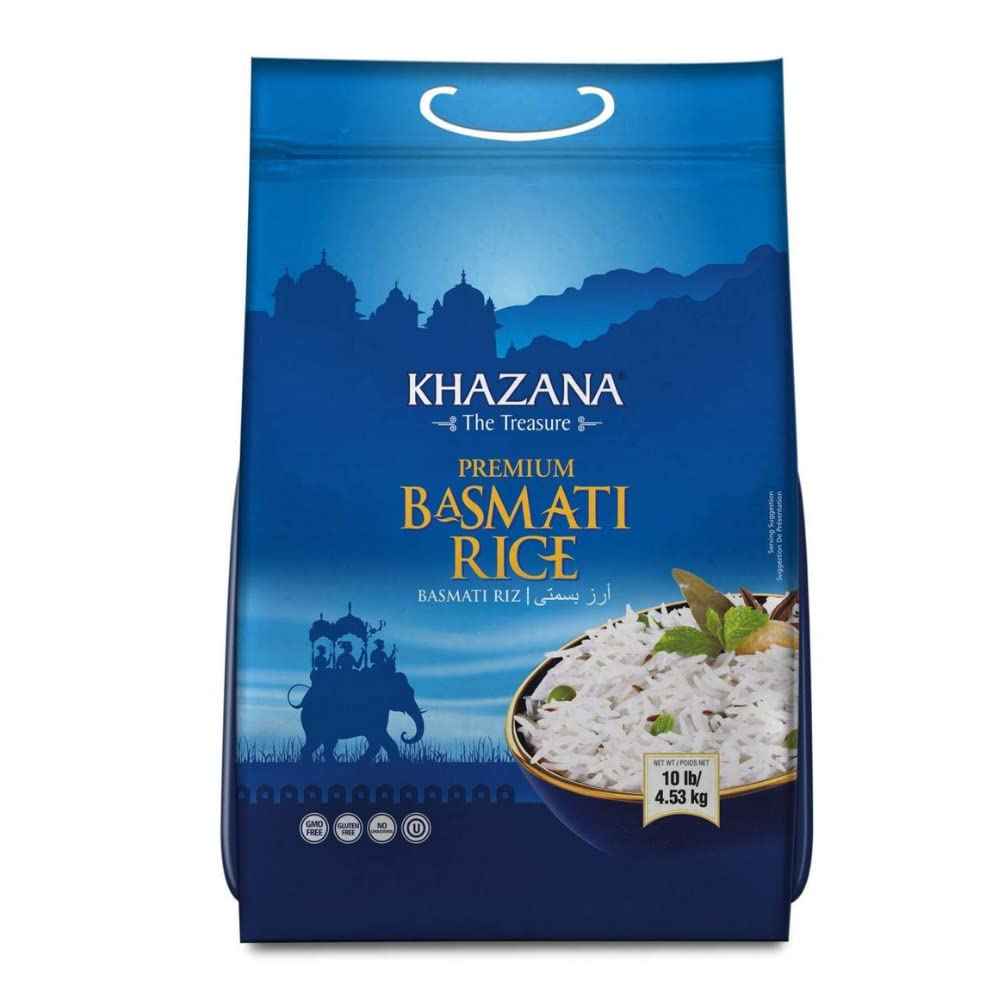 Khazana Premium Basmati Rice 10 LBS