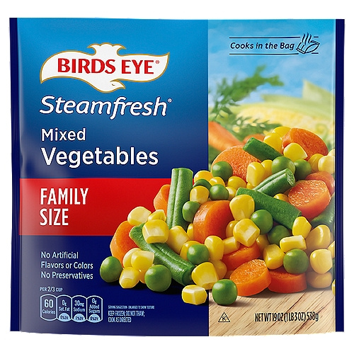 BE MIXED VEG 19 OZ