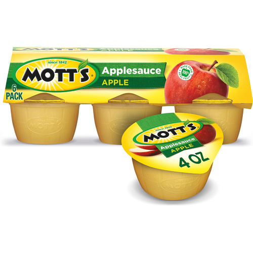 MOTT APPLESAUCE 6PK 4 OZ