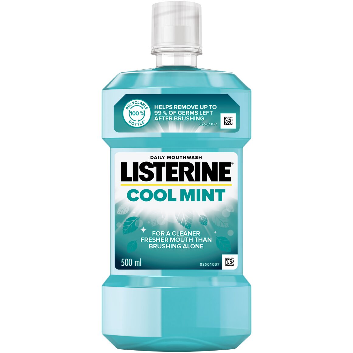 Listerine Coolmint Mouthwash 500ml 500 ML