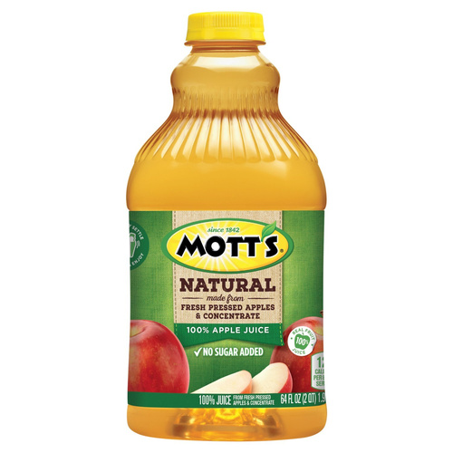 MOTT NATURAL APPLE J 64 OZ