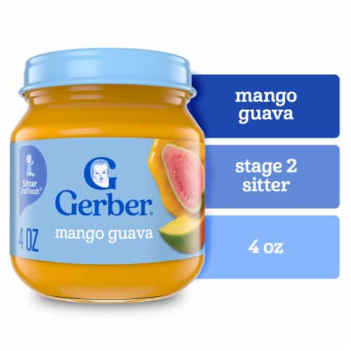 GERB 2ND MANGO GUAVA 4 OZ