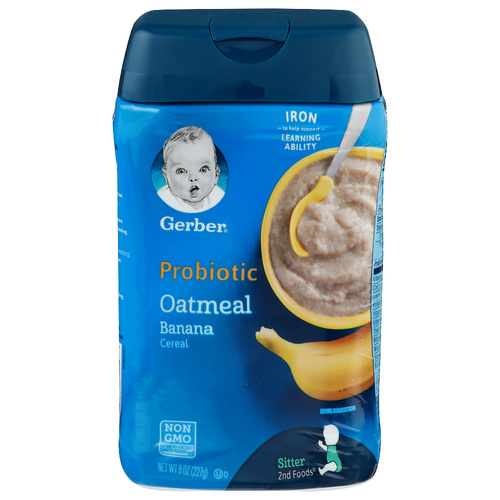 GERB OAT/BAN/PROB CA 8 OZ