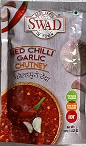 Red Chilli Garlic Chutney  100 GM