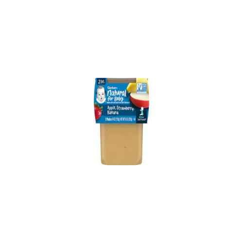 GERBER APPLE BANANA STRAWBERY 8 OZ