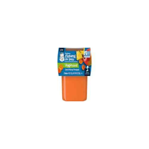 GERBER 2ND FOOD BANANA CARROT MANGO 8 OZ