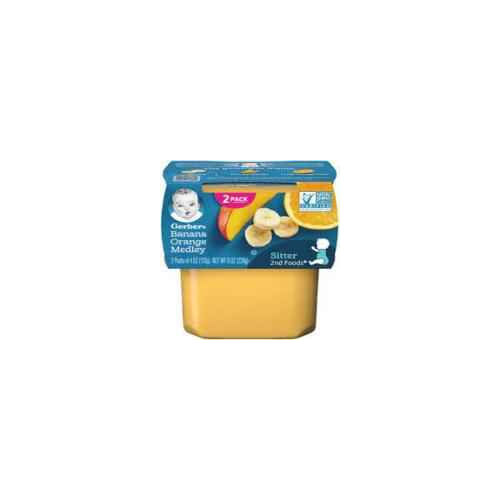 GERBER 2ND FOOD BANANA ORANGE MEDLEY 8 OZ