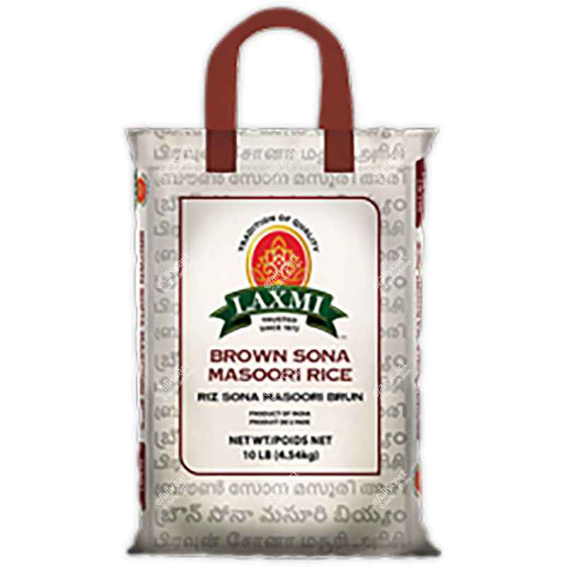 Laxmi Sona Masoori Brown Rice 10 LBS