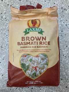 LAXMI BROWN BASMATI 10 LBS