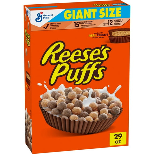 REESES PB PUFFS GIAN 29 OZ