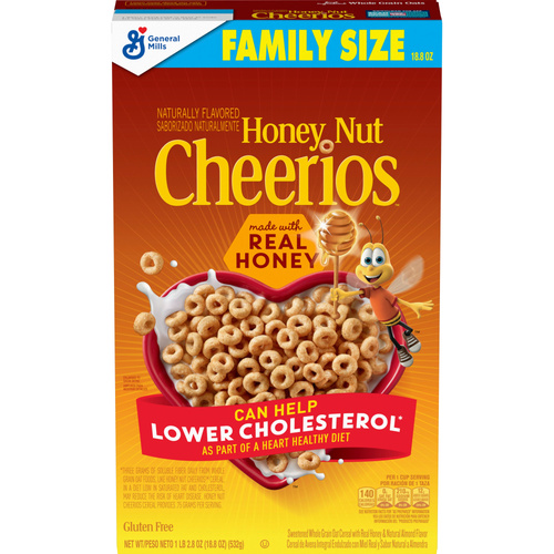 HONEYNUT CHEERIOS 18 OZ