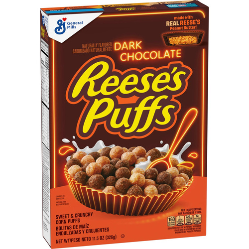 REESES PUFFS DARK CH 11 OZ