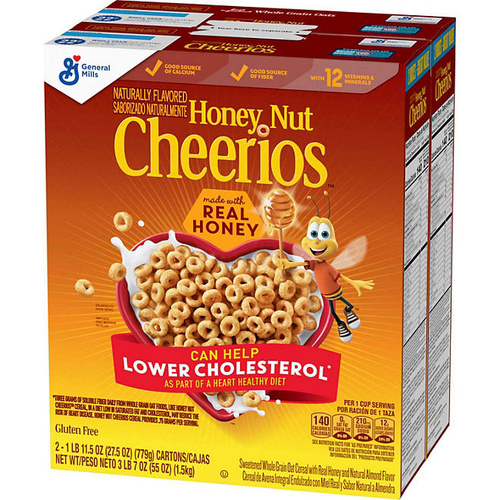 HONEY NUT CHEERIOS 27.5 OZ