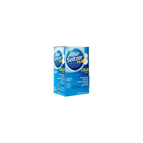 ALKA SELTZER PLUS 72 COUNT