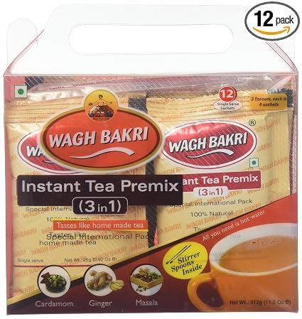 WAGH BAKRI INSTANT TEA 3 IN 1 12 BAG